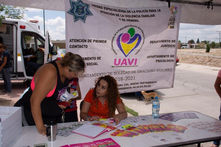 Ayuntamiento de Soledad trabaja coordinadamente para reducir la Violencia contra las mujeres