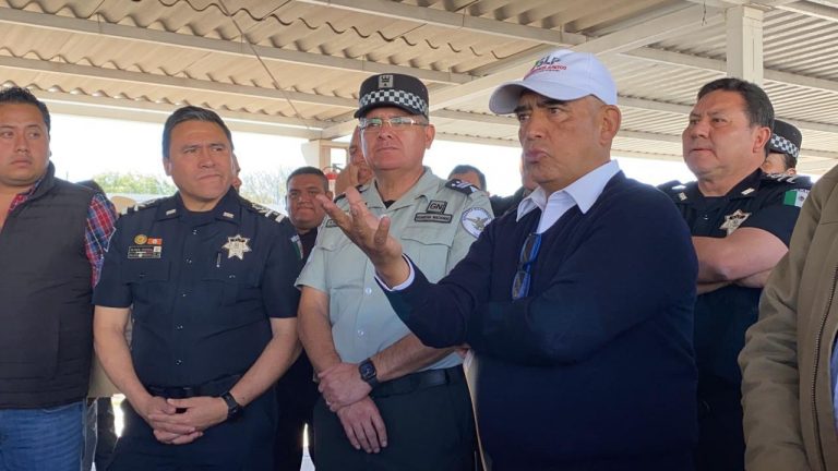 Fortalecen autoridades de los tres órdenes de gobierno seguridad en el Huizache
