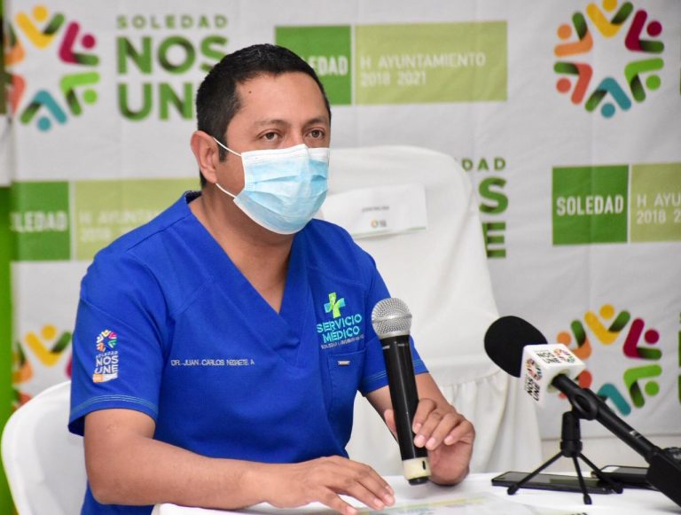 Ante la emergencia sanitaria, Ayuntamiento de Soledad apoyará a las autoridades de salud