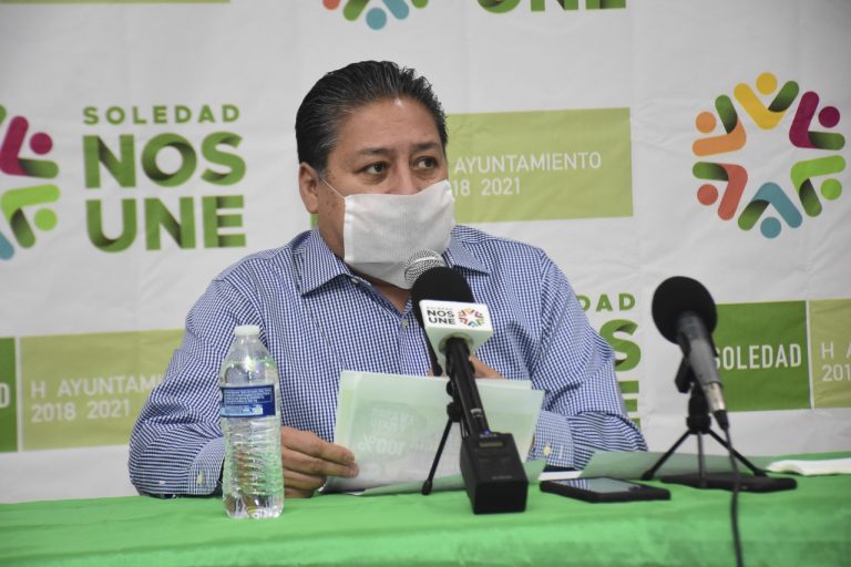 Ayuntamiento de Soledad impulsa acciones de apoyo a la sociedad ante la contingencia sanitaria