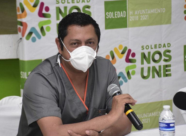 Servicio médico de Soledad estrecha colaboración con la Secretaria de Salud