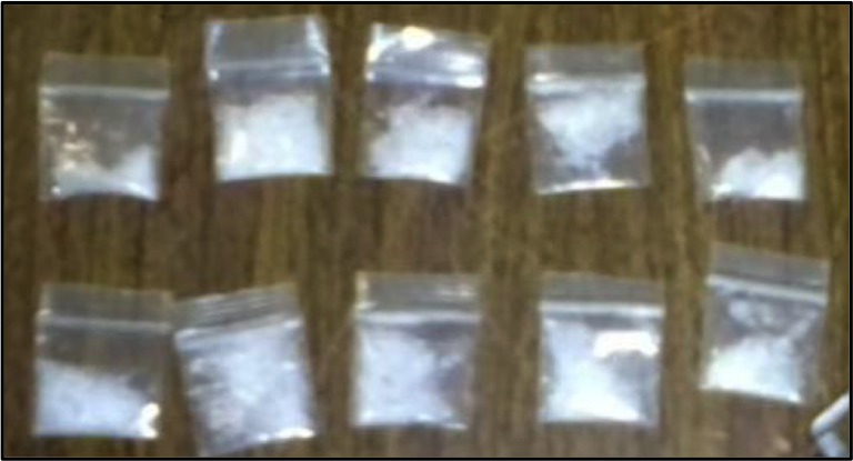Varias dosis de marihuana y cristal fueron aseguradas por policía estatal; hay cinco detenidos
