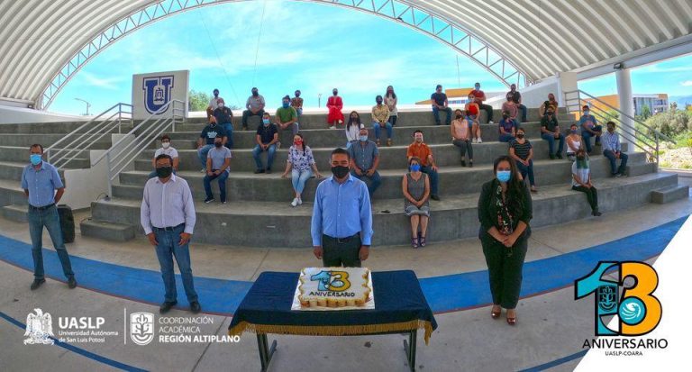 La Coordinación Académica Región Altiplano (COARA) de la Universidad Autónoma de San Luis Potosí, cumplió 13 años de su fundación