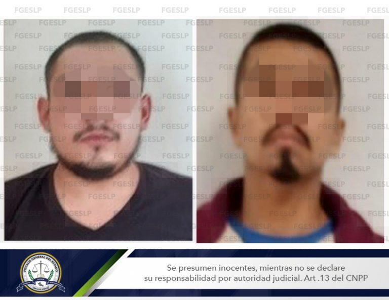 Fiscalía captura a 2 presuntos implicados en homicidio ocurrido en Guadalcázar