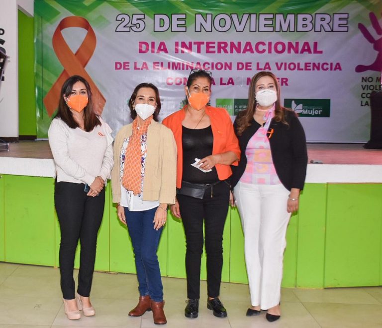 UAVI instala módulo de información por Día Internacional de la no Violencia contra las Mujeres