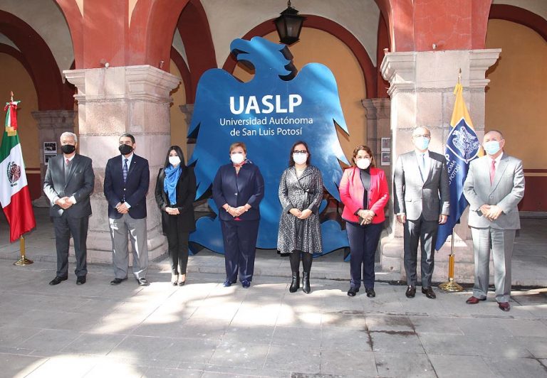 Congreso del Estado firmó convenio con UASLP