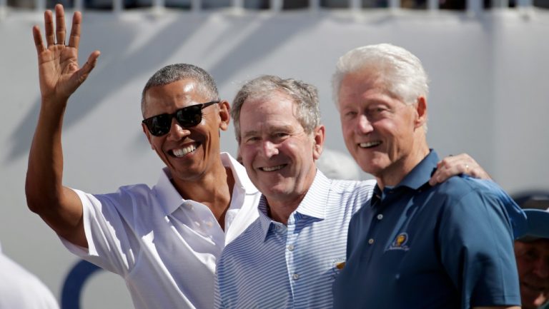 Obama, Bush y Clinton, dispuestos a vacunarse públicamente contra COVID-19