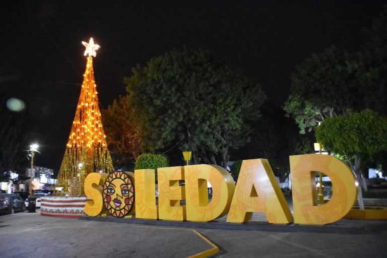Jardín de Soledad contará con iluminación navideña especial