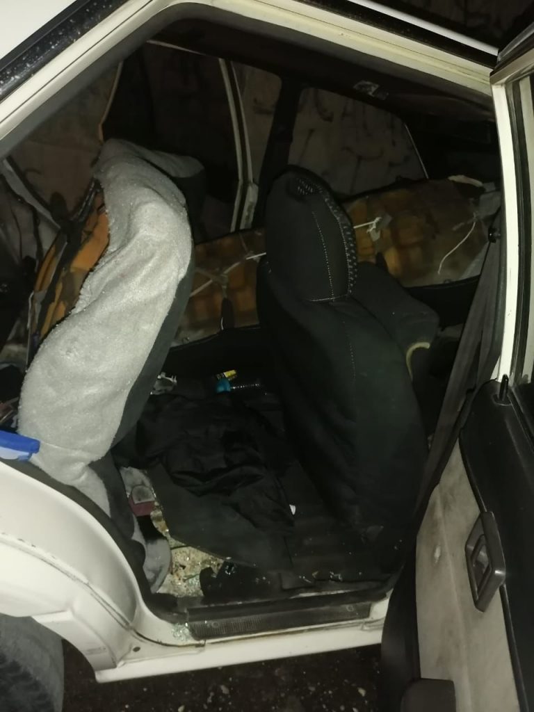 Policías de Soledad aseguran automóvil con reporte de robo