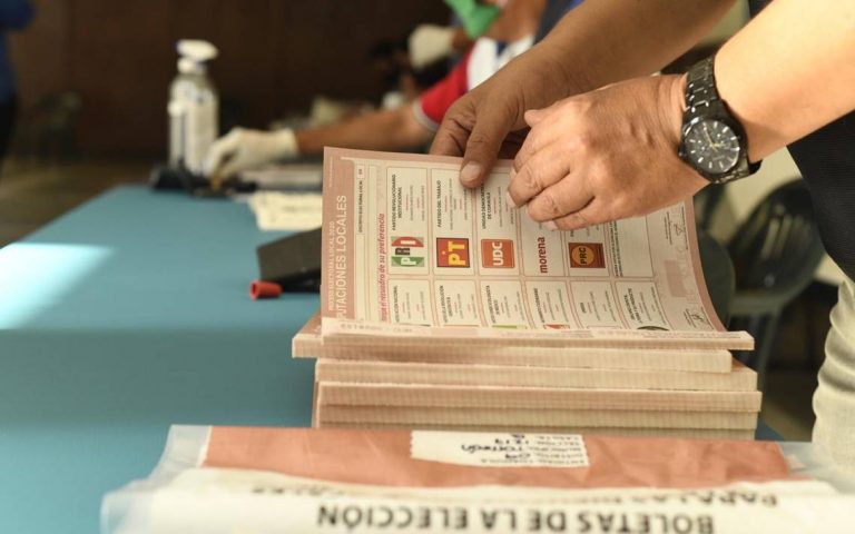 Filtran que arriban incompletas las boletas electorales a San Martín Chalchicuautla