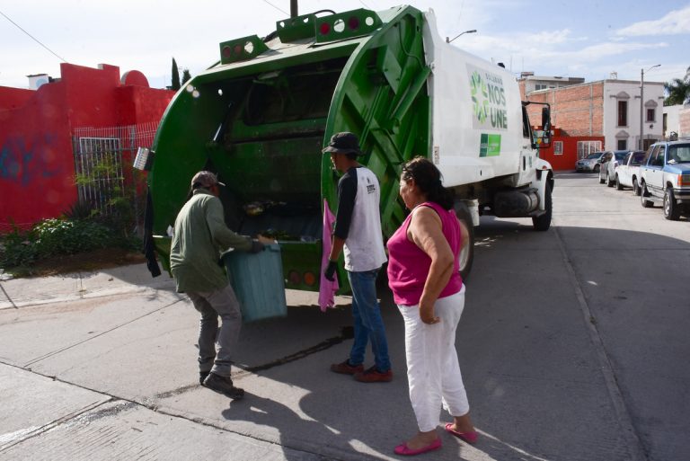 Ayuntamiento de Soledad realiza un efectivo servicio de recolección de basura