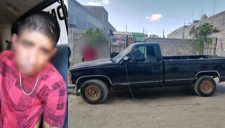 Operativo “San Luis seguro” permite la detención de dos masculinos con vehículos robados