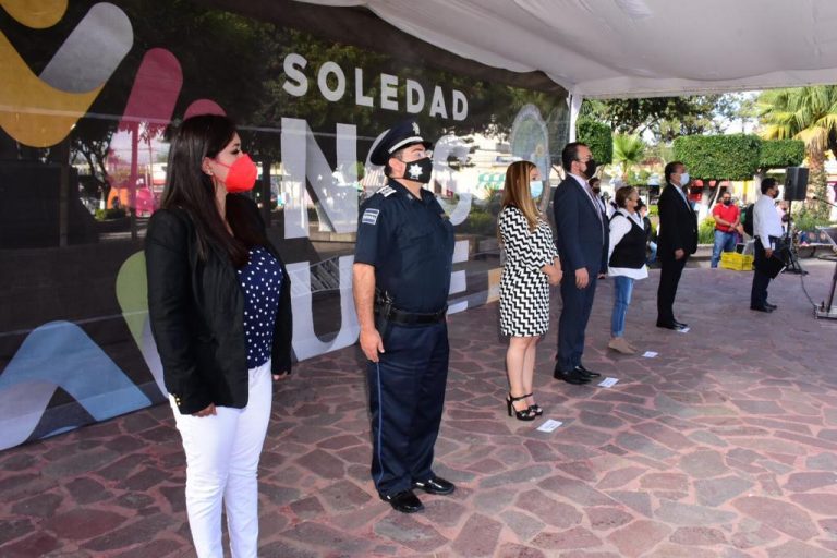 Ayuntamiento de Soledad conmemora 174 aniversario de la gesta de los Niños Héroes