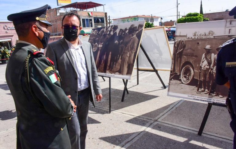 Ayuntamiento de Soledad exhibe vistosa galería “Ejército y fuerza aérea, la gran fuerza de México”