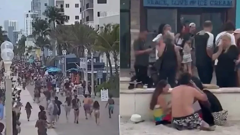 Tiroteo en playa de Florida deja nueve heridos