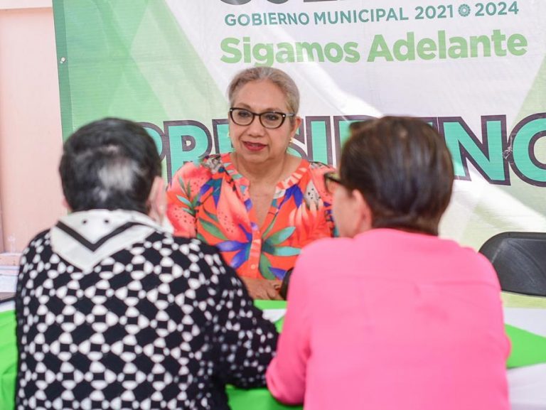 Leonor Noyola mantiene cercanía  con el programa «Verde Ciudadano»