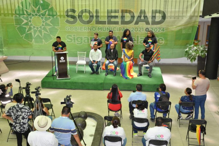 Soledad anuncia marcha por los derechos de la diversidad LGBTIQ+