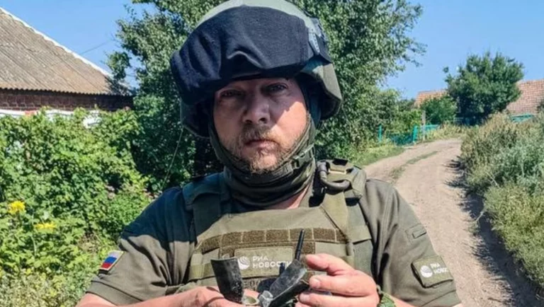 Periodista de agencia rusa muere tras ser atacado su automóvil en la región de Zaporiyia