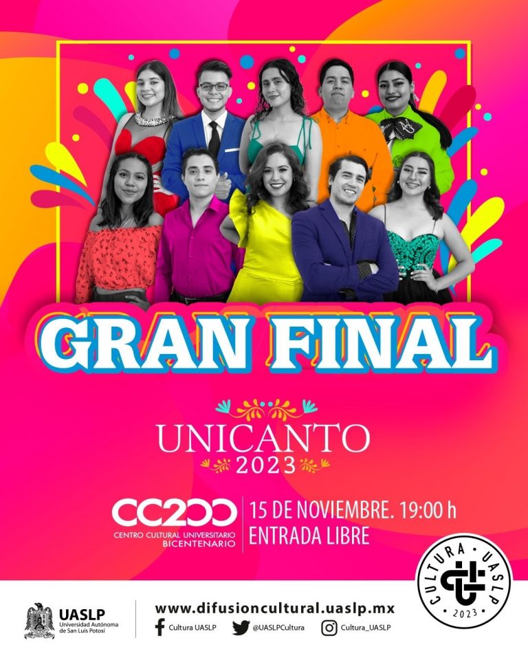 Con temática de música tradicional mexicana, la UASLP invita a la Gran Final de Unicanto 2023