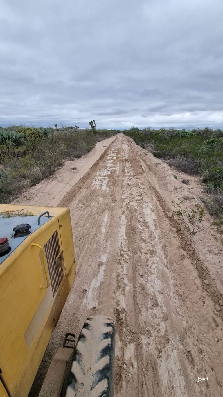 Gobierno Municipal de SLP supera los 2 mil 600 metros lineales mejorados de caminos rurales en Bocas