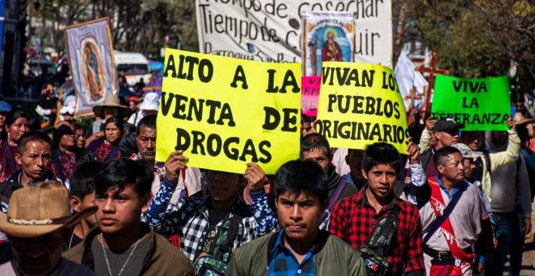 “Estamos desmoralizados”: indígenas de Chiapas exigen a López Obrador un alto a la violencia por el narcotráfico