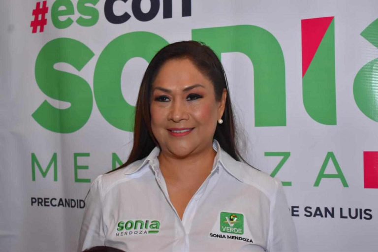 Gallardo perfila a Sonia Mendoza al Senado