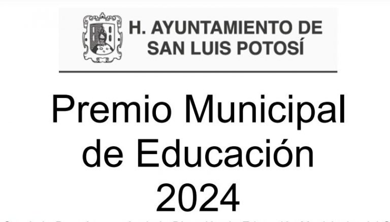 Abierta convocatoria para el Premio Municipal de Educación 2024