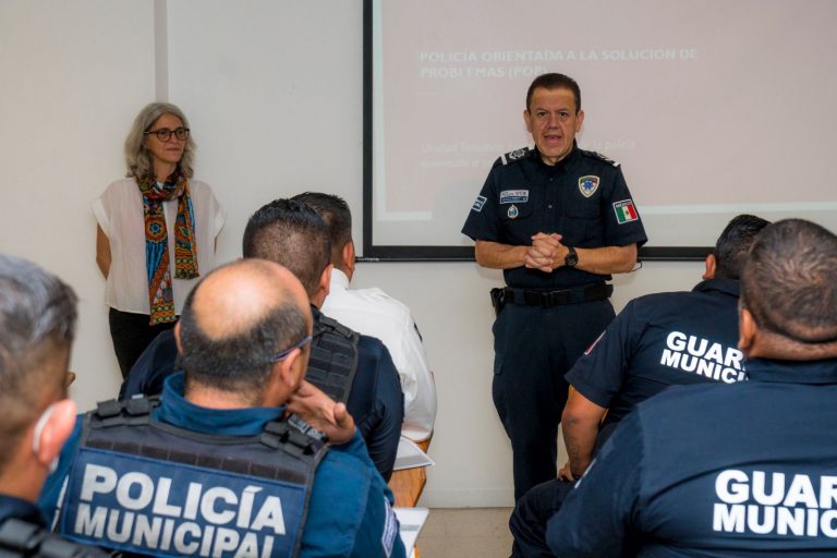 USAID México capacita a Policías Municipales de SLP en el Modelo de Policía Orientada a la Solución de Problemas