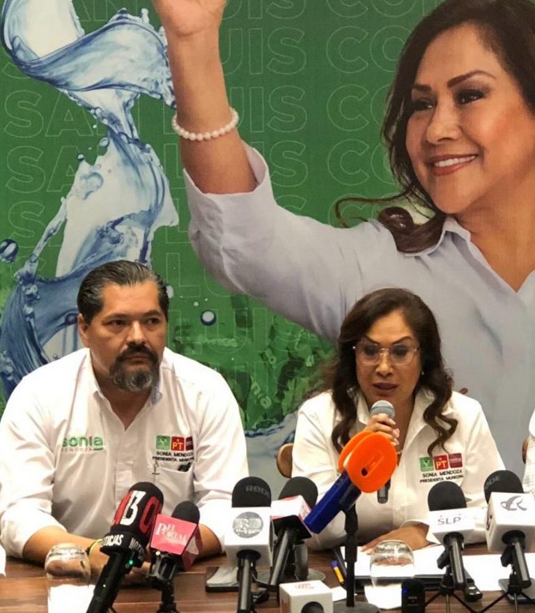 Sonia Mendoza con amplio respaldo en San Luis Potosí